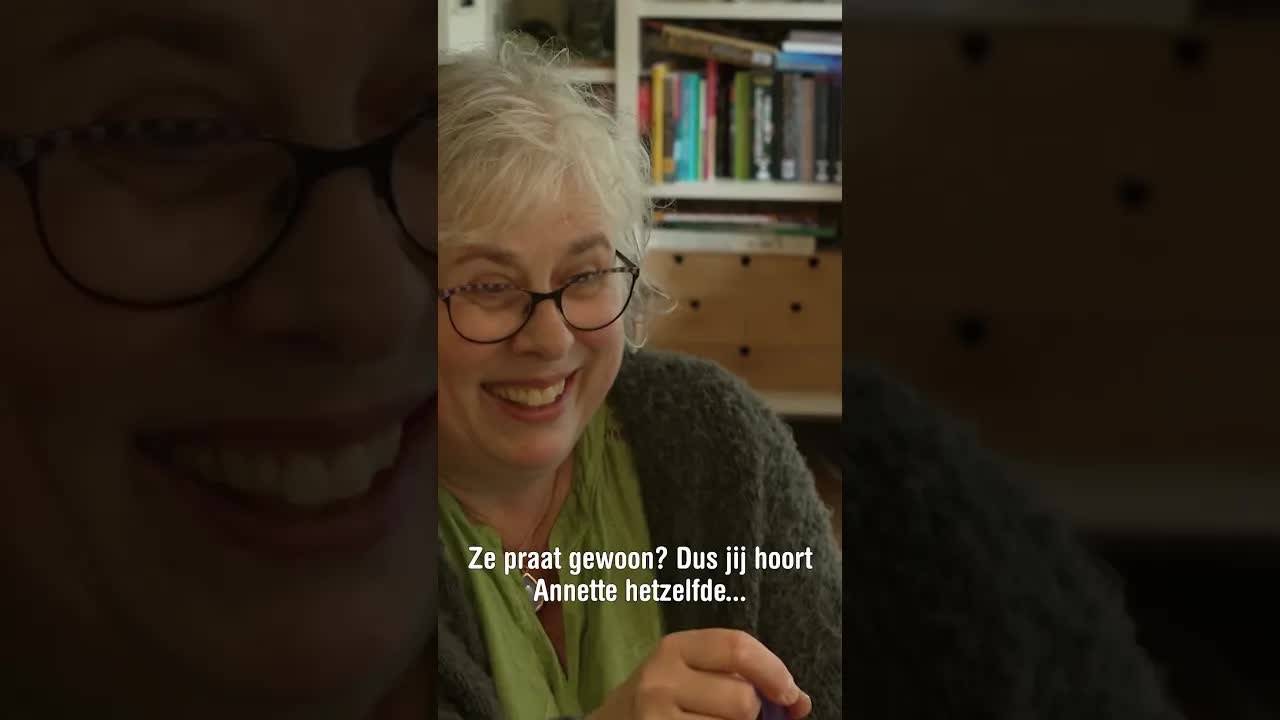 Alleen mijn moeder kan me verstaan