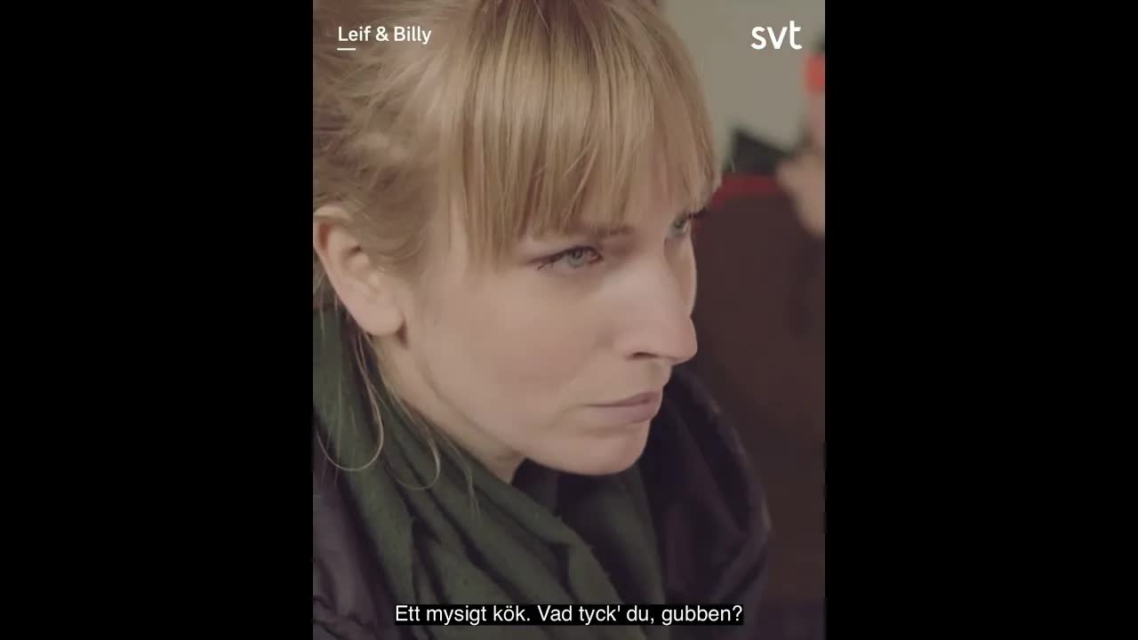 Leif och Billy visar ett hus i Norrland