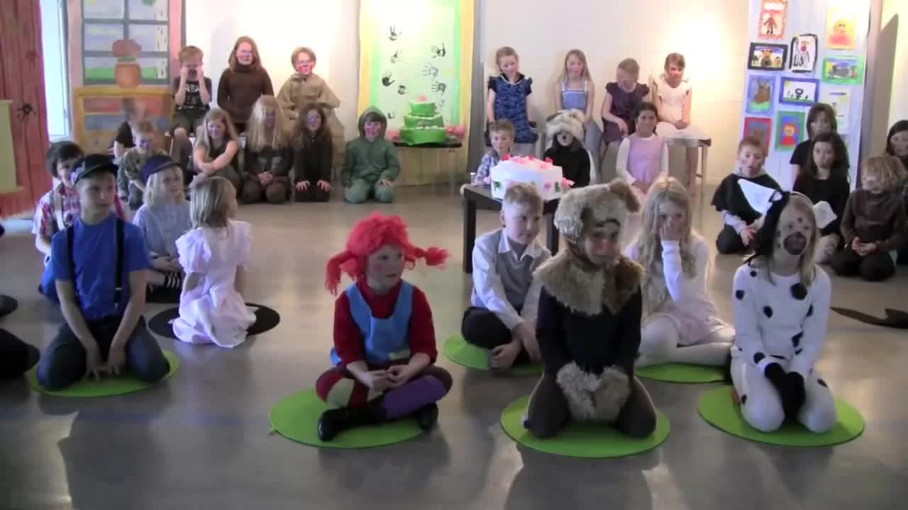 Pippi fyller år och Emil kommer till Villa Villekulla