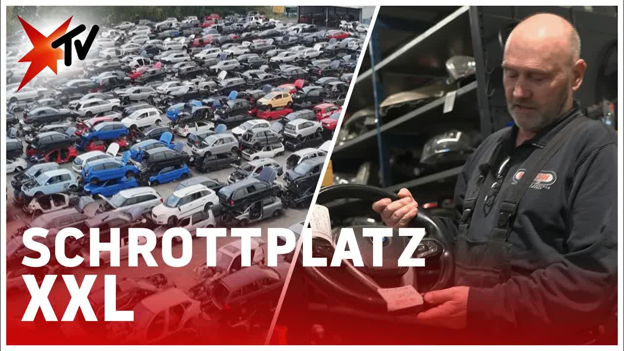 Deutschlands größter Schrottplatz: Ersatzteile suchen und sparen