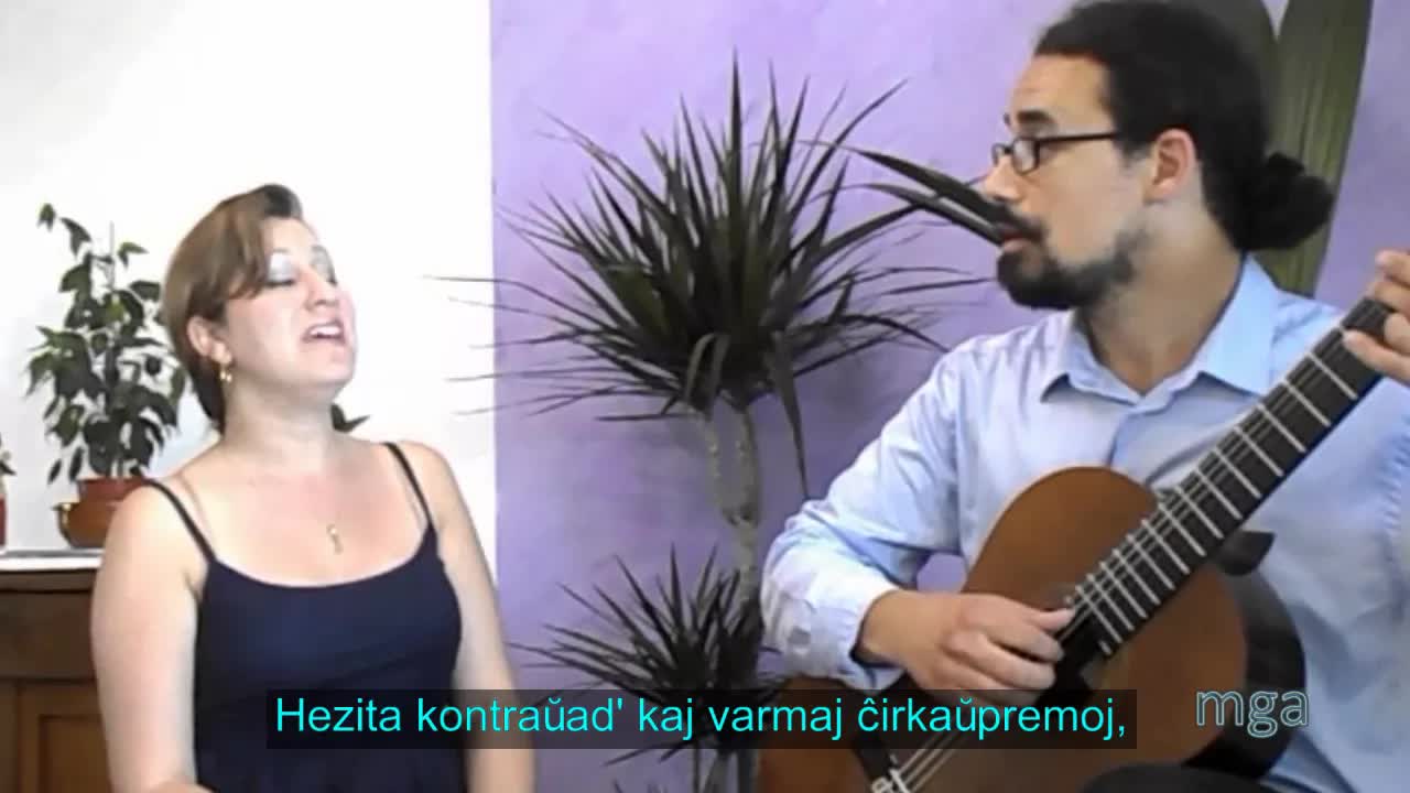 Mi ne revenos plu - Poemo Muzikigita