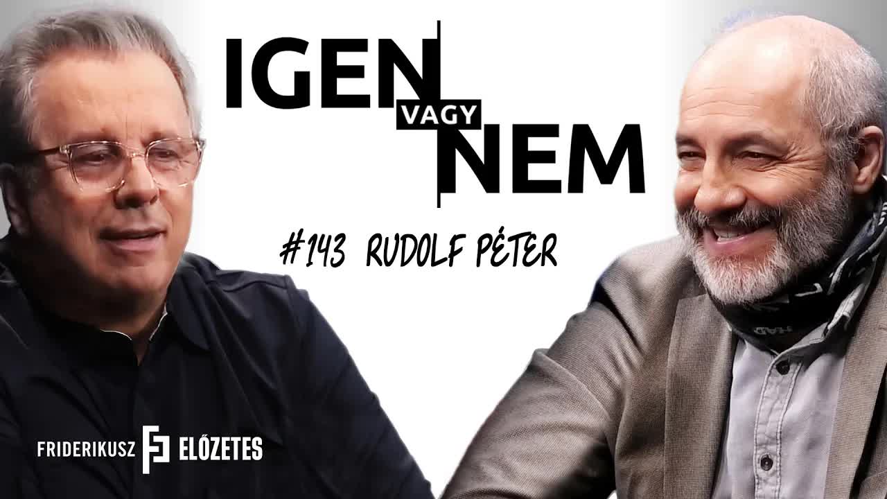 Igen vagy Nem játék Rudolf Péterrel