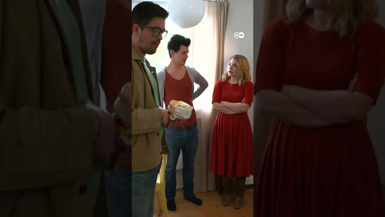 Besichtigung einer WG-Wohnung in Deutschland