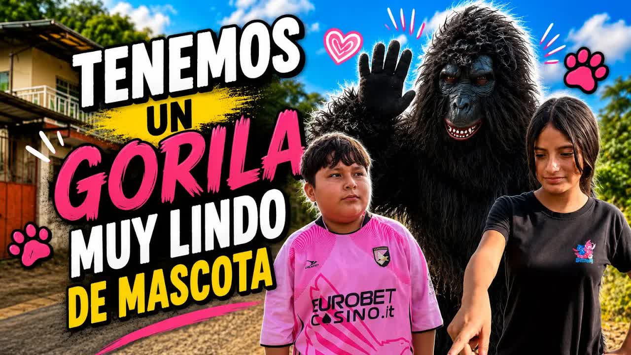 Escondemos un gorila en la casa de mi tía