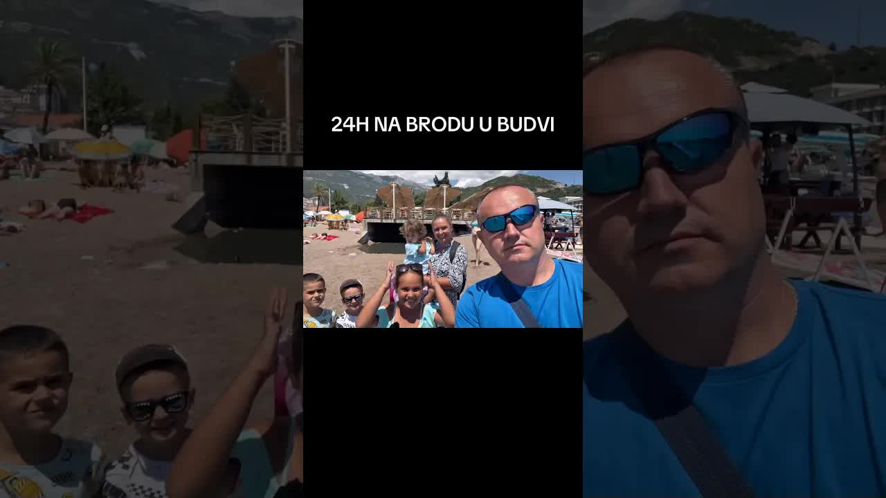 Porodična vožnja brodom u Budvi