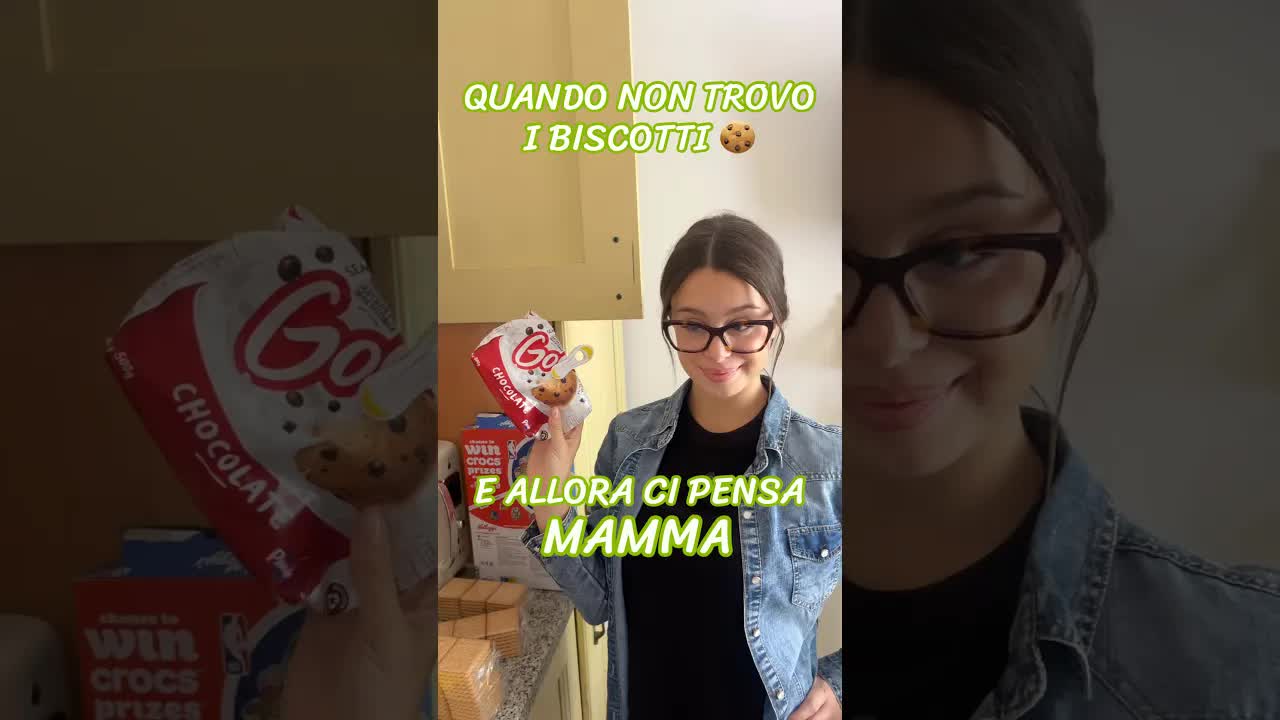 Dov'è la merenda? Cerchiamo i biscotti