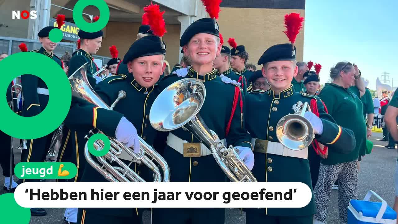 Drie jongeren winnen het Wereld Muziek Concours