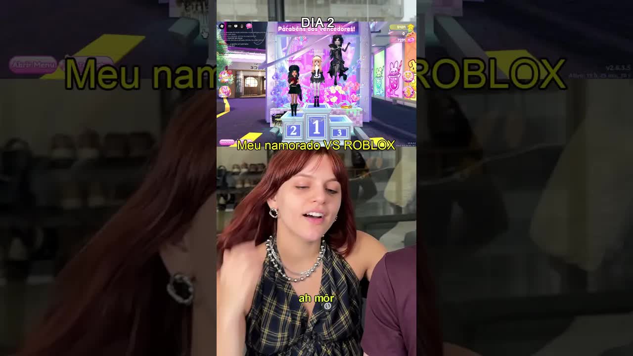 Jogando Roblox com meu Namorado: Desafio de Moda