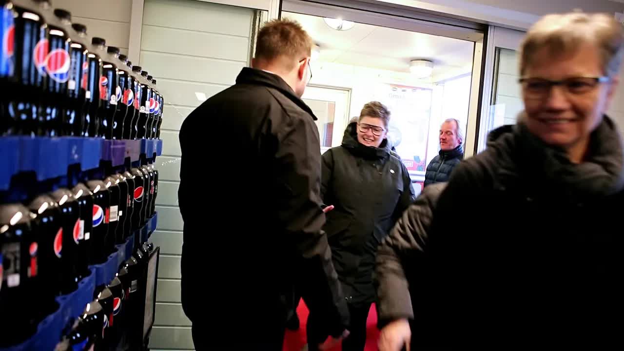 Åbning af Min købmand i Stauning
