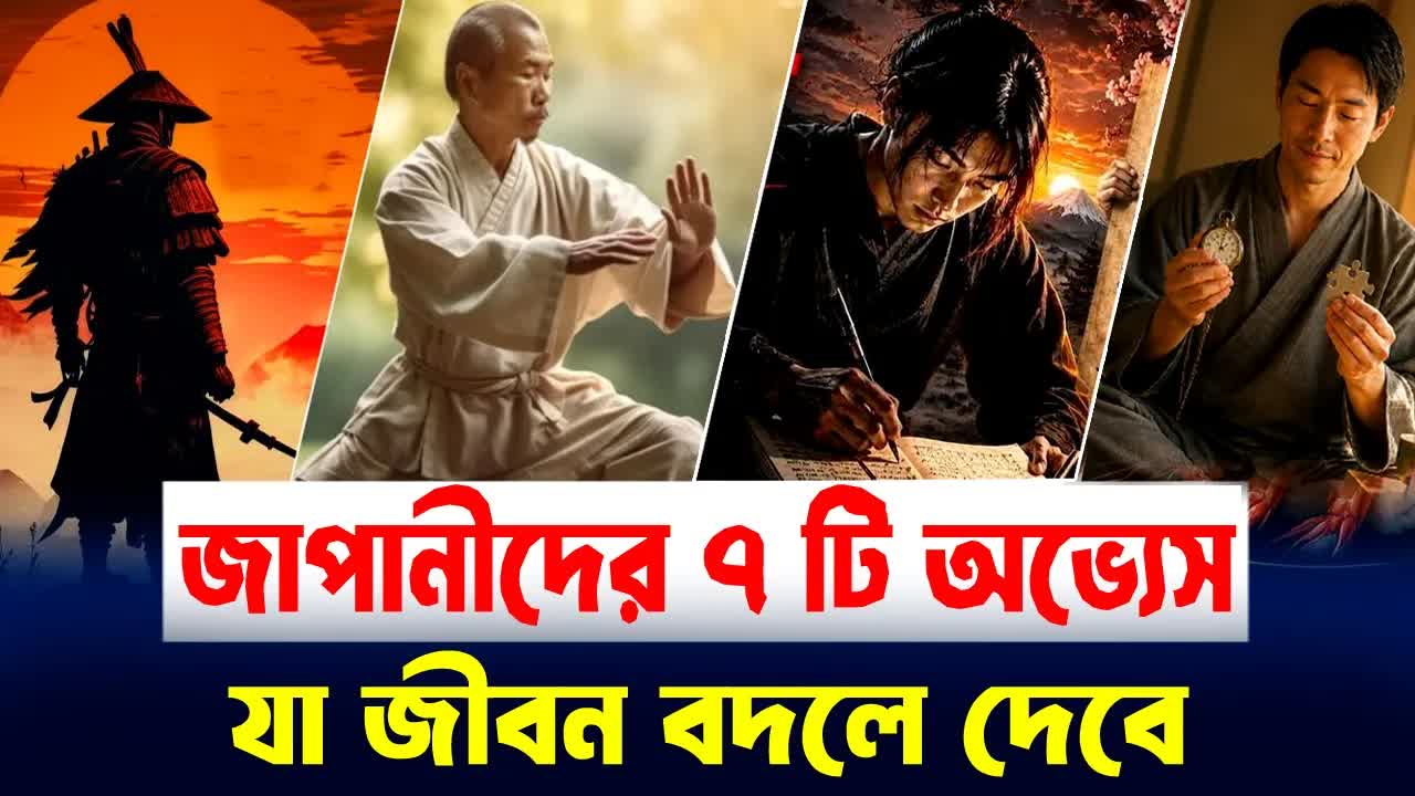 জাপানি মানুষের ৭টি সাইলেন্ট রুলস