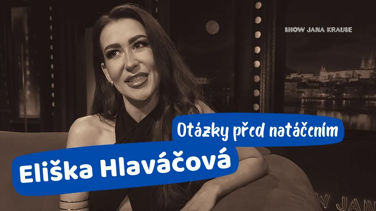 Eliška Hlaváčová o natáčení Show Jana Krause