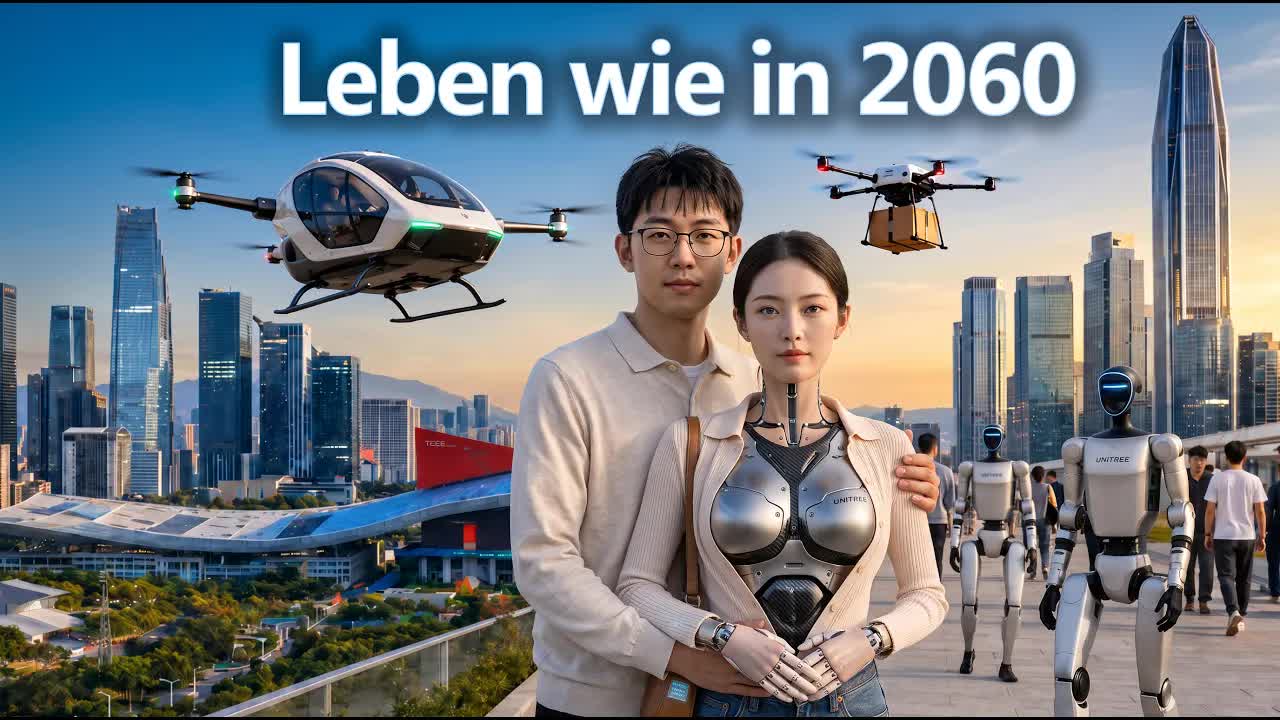 Ein Tag in der futuristischen Stadt Shenzhen