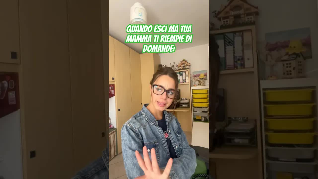 Mamma mi fa mille domande prima di uscire