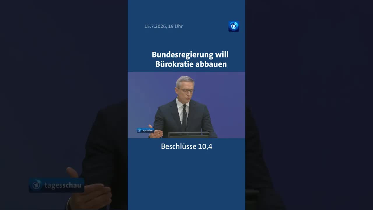 Bundesregierung baut Bürokratie ab
