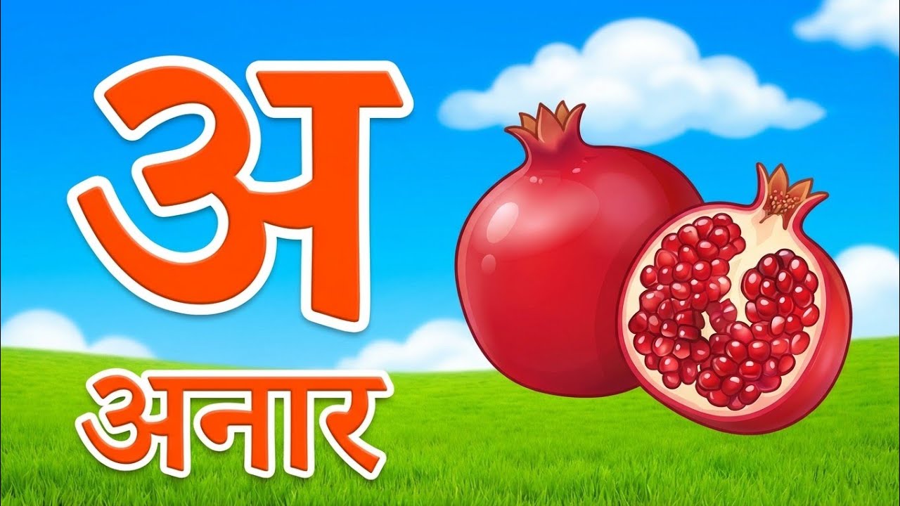 Hindi Varnamala Geet: A Se Anar Tak