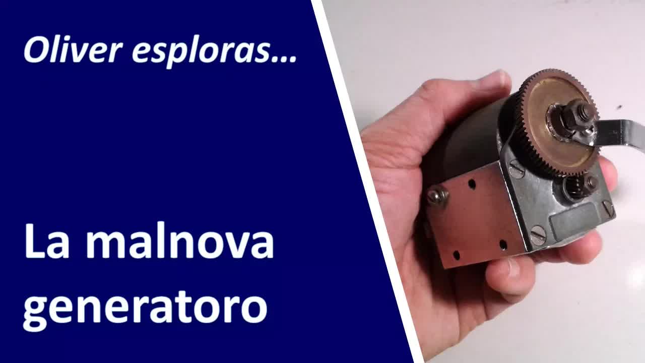 Malnova telefon-generato de mia avo