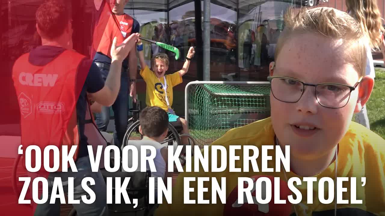 Sportfeest voor kinderen met Johan Cruijff Foundation