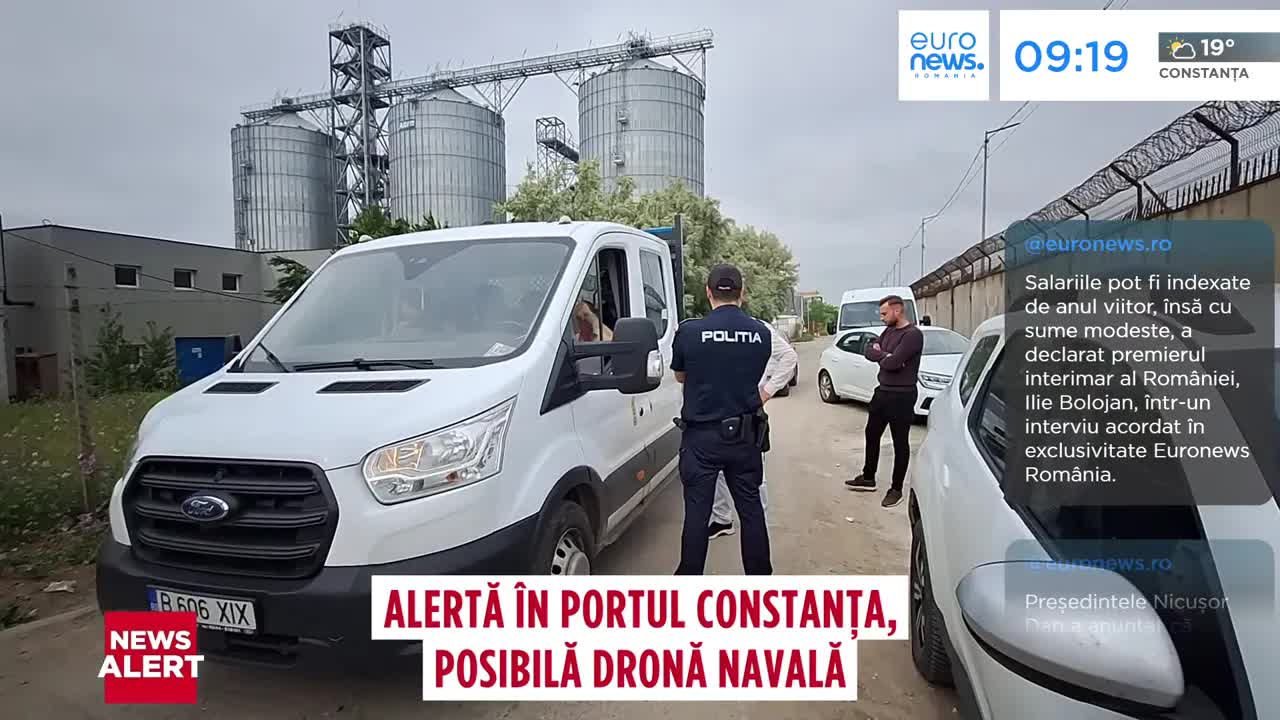 Alertă la Constanța: posibilă dronă navală descoperită