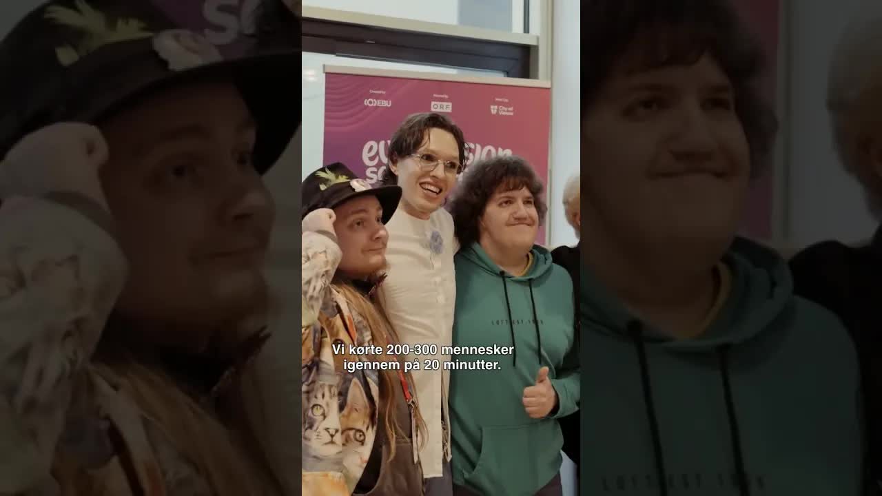 Søren møder Eurovision-pressen og fans