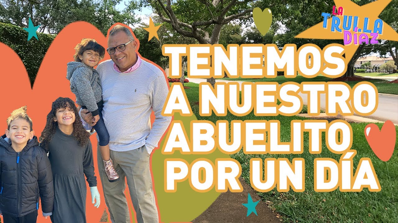 Visita del abuelito en Miami con la familia Díaz