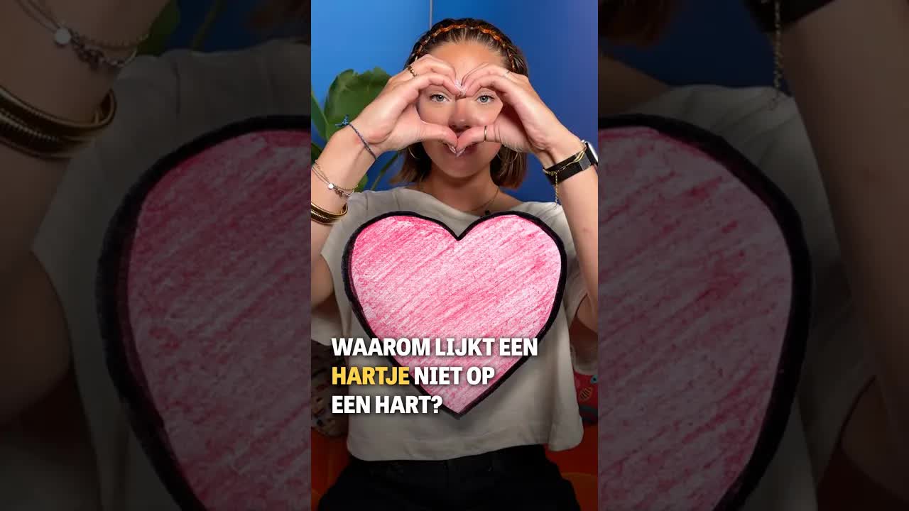 Waar komt het hartje-vorm vandaan?