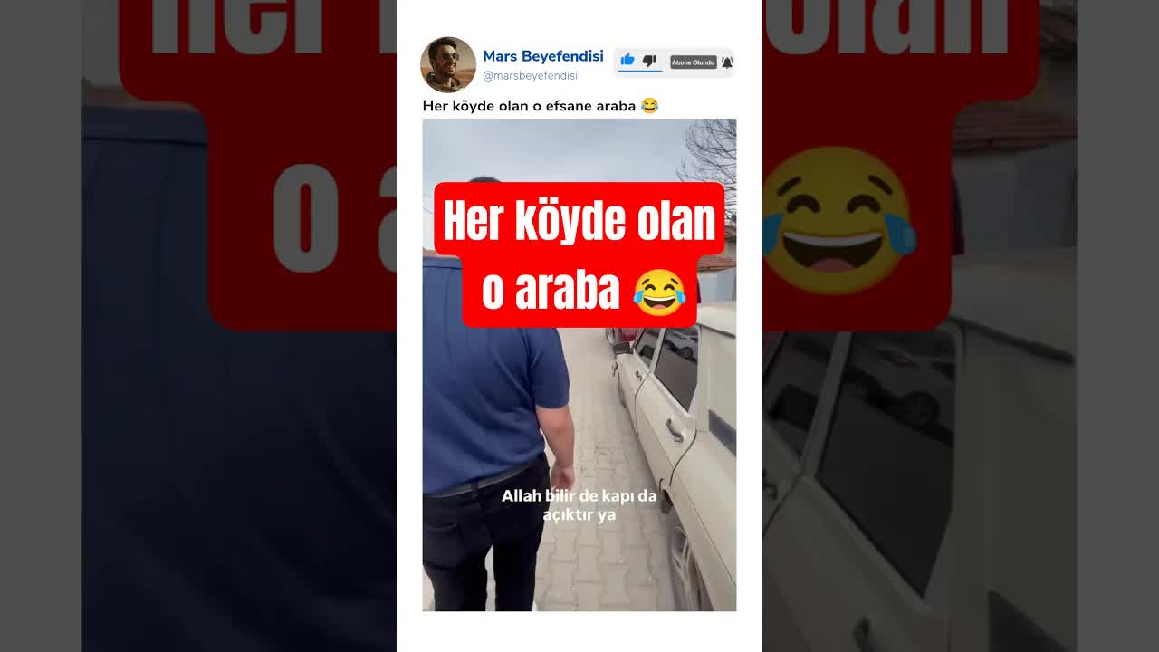 Her Köyde Bulunan O Efsane Araba