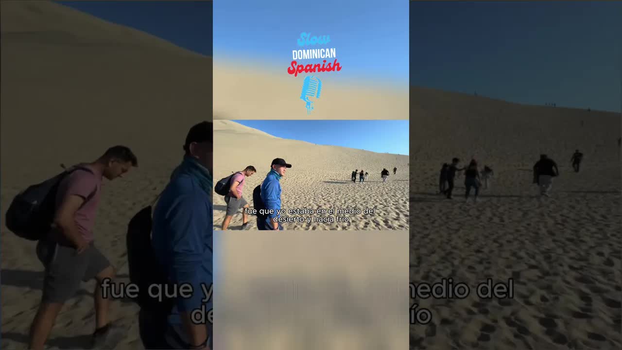 sandboarding en el desierto y el frío inesperado