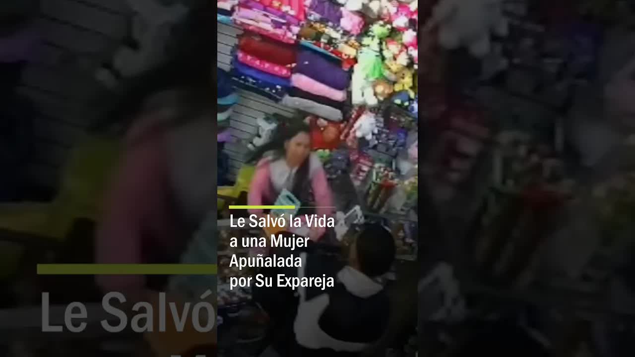 Le salvó la vida a mujer apuñalada por su expareja