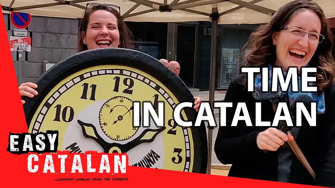 Com dir l'hora en català