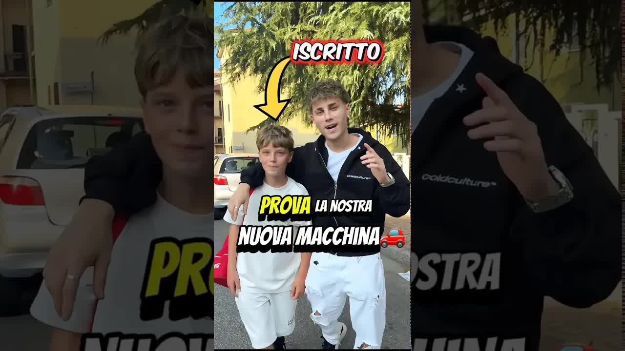 Un fan prova la nostra nuova macchina