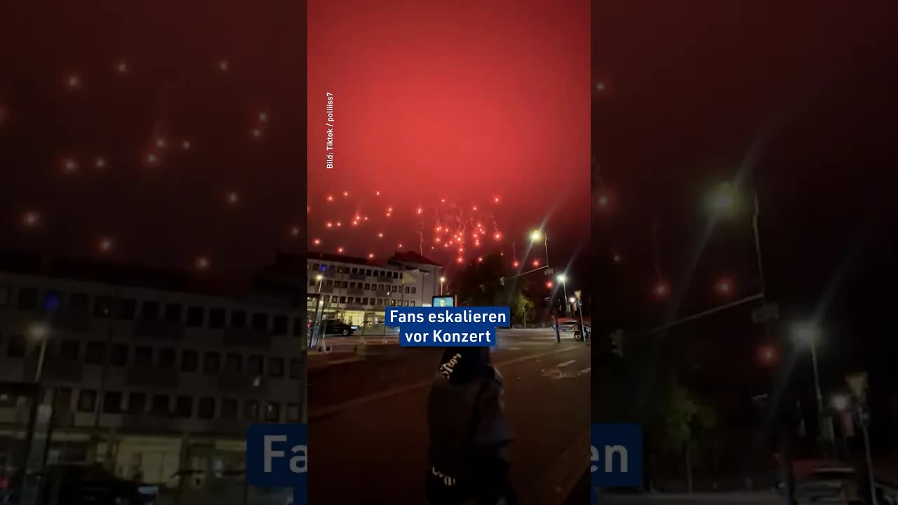 Polizeieinsatz bei Max Gorsch Konzert in Frankfurt