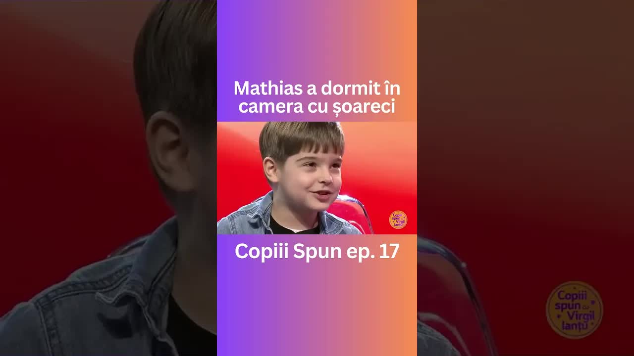 Copilul explică de ce a dormit la mătușă