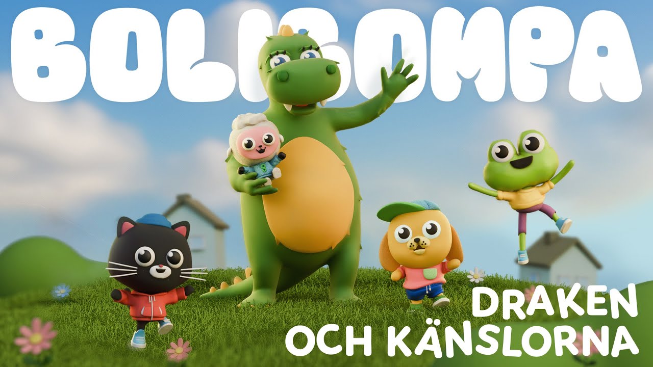 Draken och Grodan: Äventyr i skogen