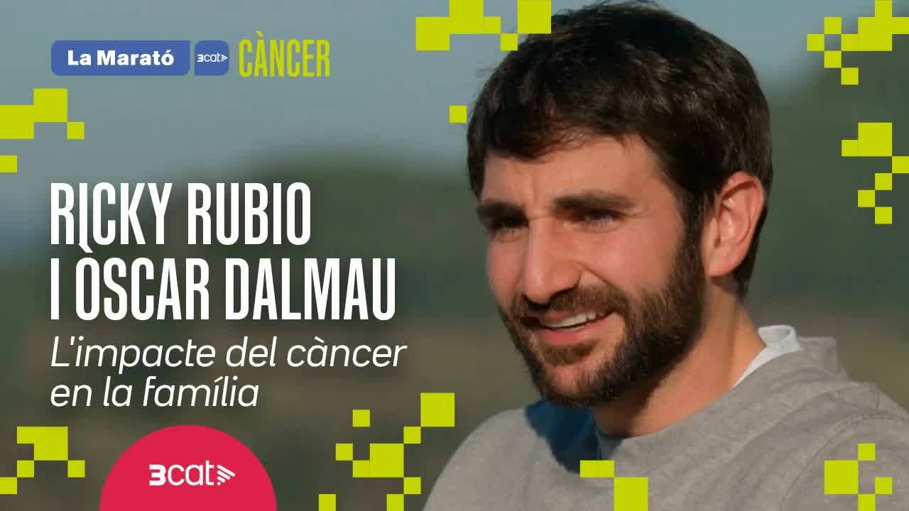 Ricky Rubio i Òscar Dalmau parlen de l'impacte del càncer