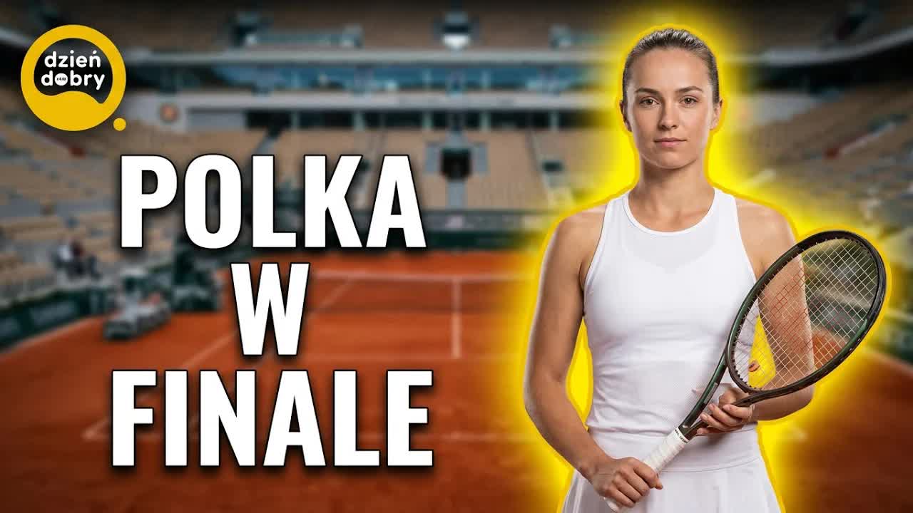 Maja Chwalińska w finale Rolanda Garrosa