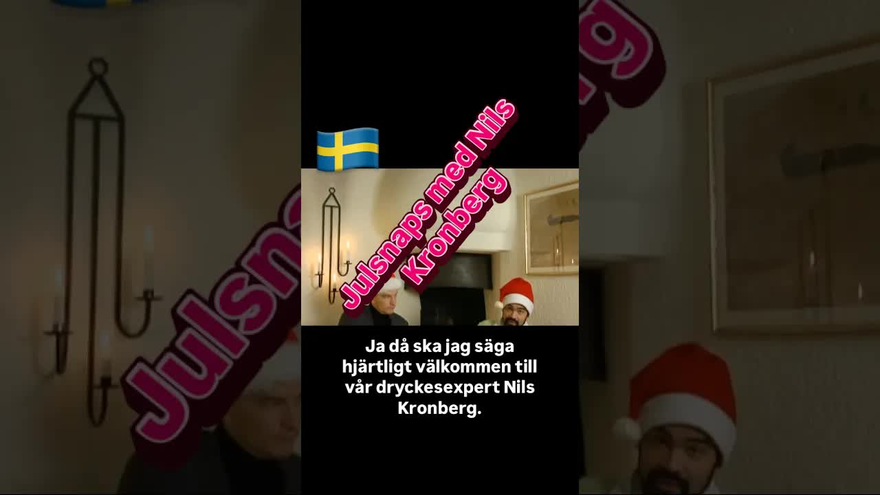 Julsnaps med Nils Kronberg: Kryddat Brännvin