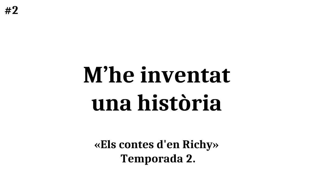 M'he inventat una història i l'he publicada