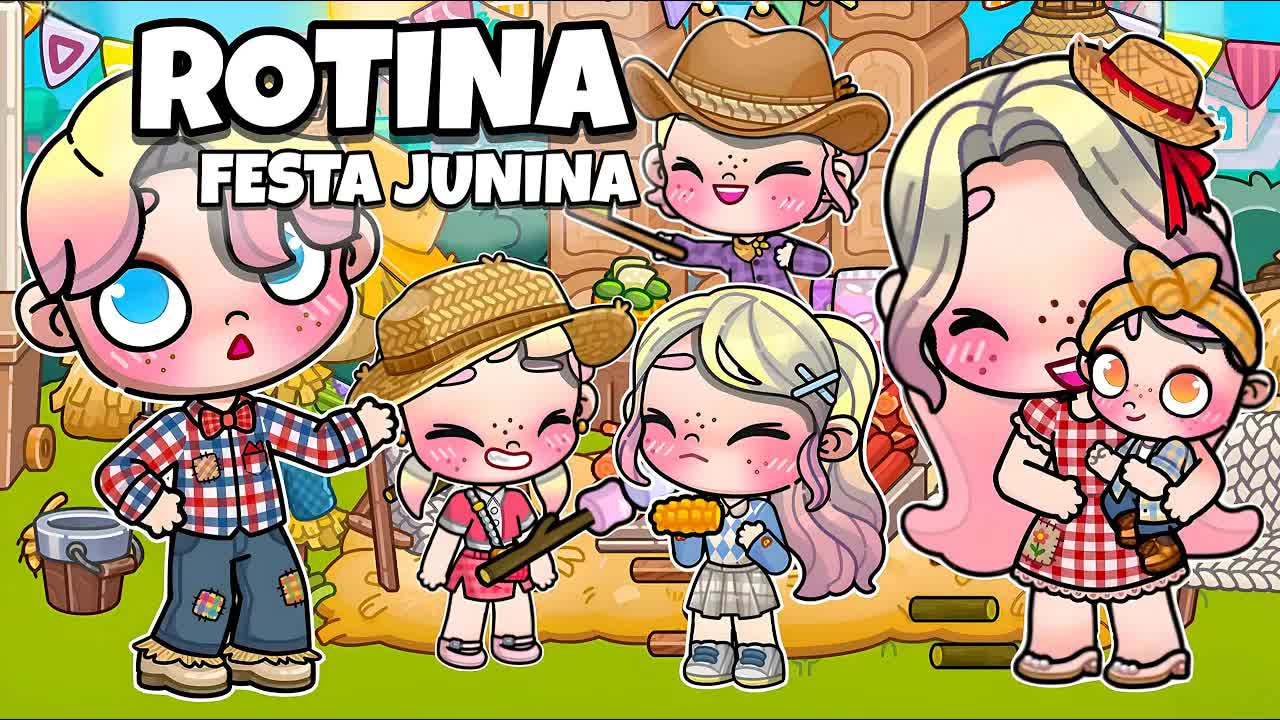 Festa junina na escola com a família Together