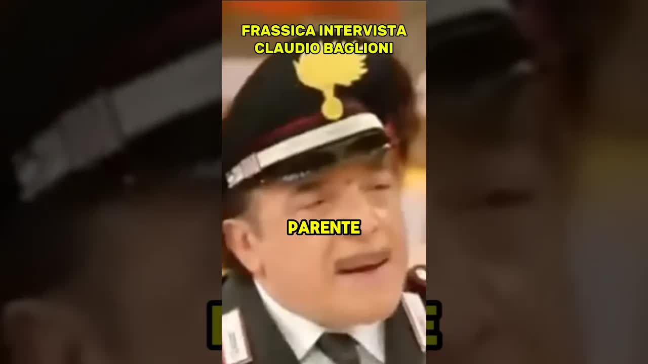 Nino Frassica confonde il cognome di Baglioni
