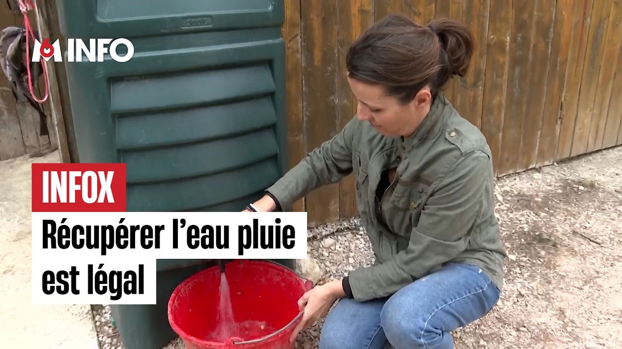 Infox : l'interdiction de récupérer l'eau de pluie