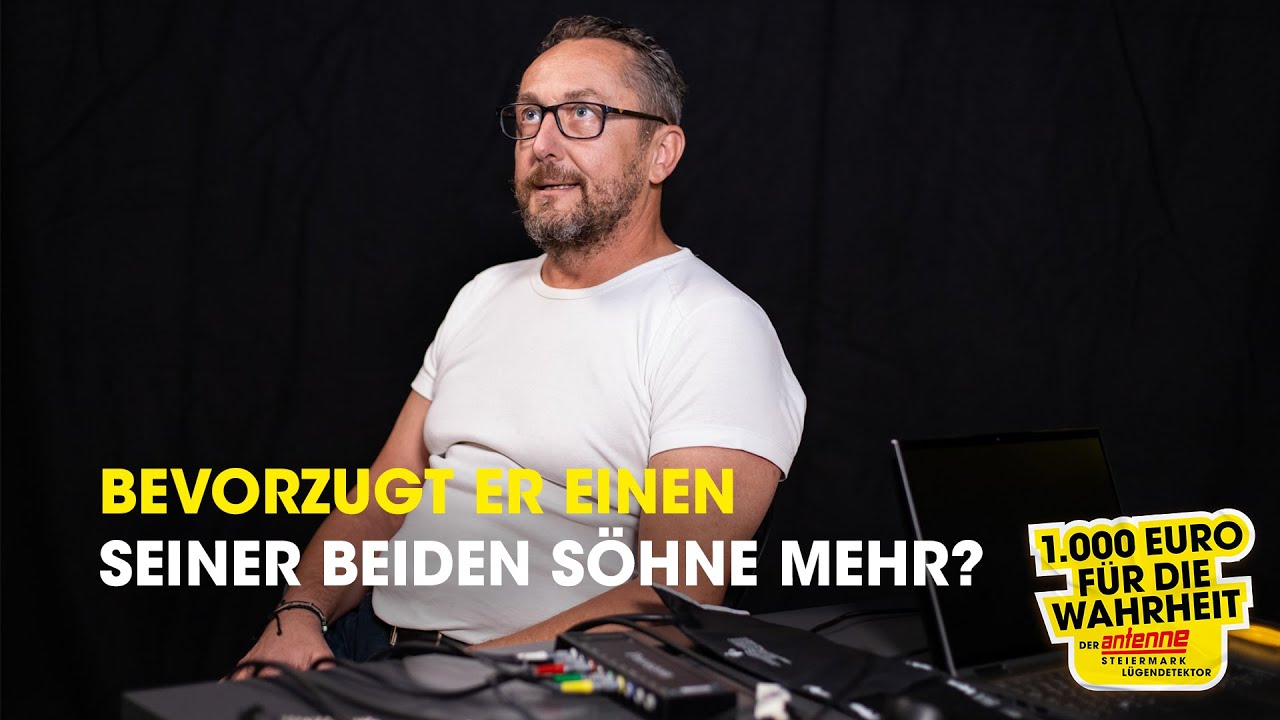 Adi beim Antenne Steiermark Lügendetektor