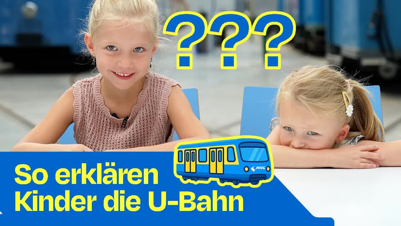 Kinder erklären die Münchner U-Bahn und das Fundbüro