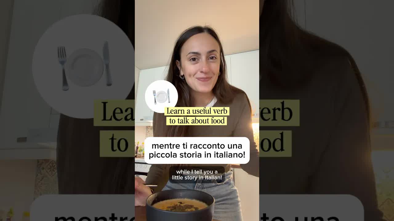 Impara il verbo 'inzuppare' con una storia