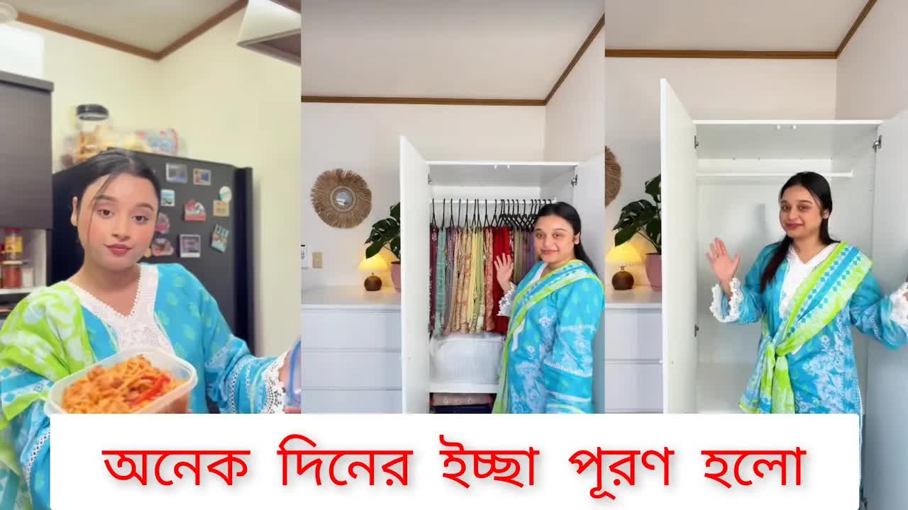 আমার স্বপ্নের আলমারি তৈরি করলাম