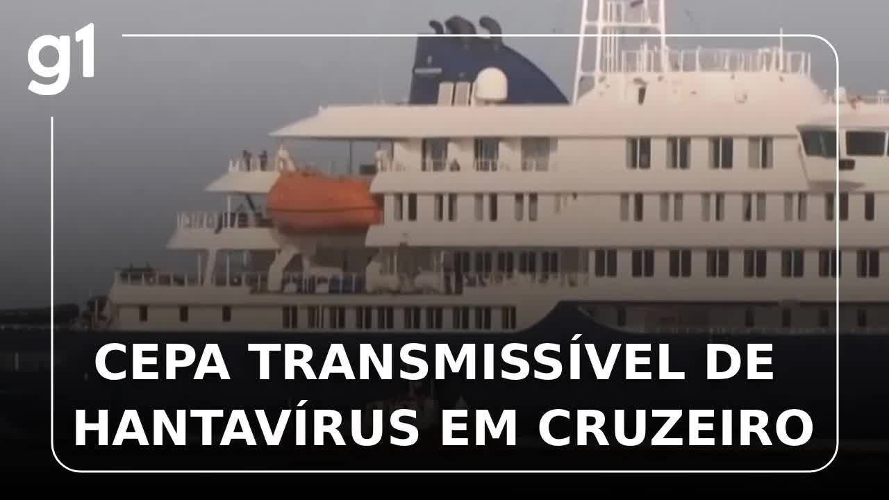 Cruzeiro com hantavírus desembarca nas Ilhas Canárias