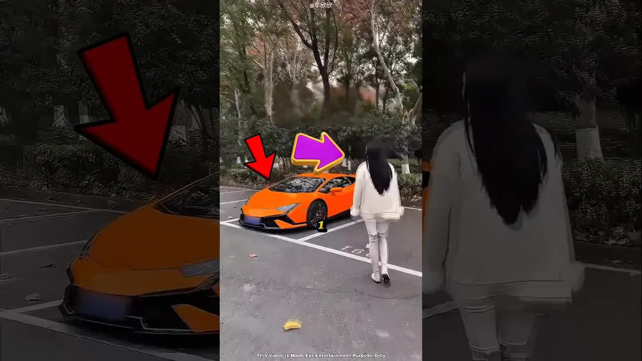 Kızın Lamborghini Deneyimi