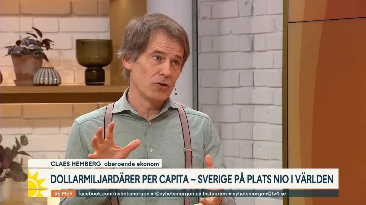 Varför Sverige har många dollarmiljardärer