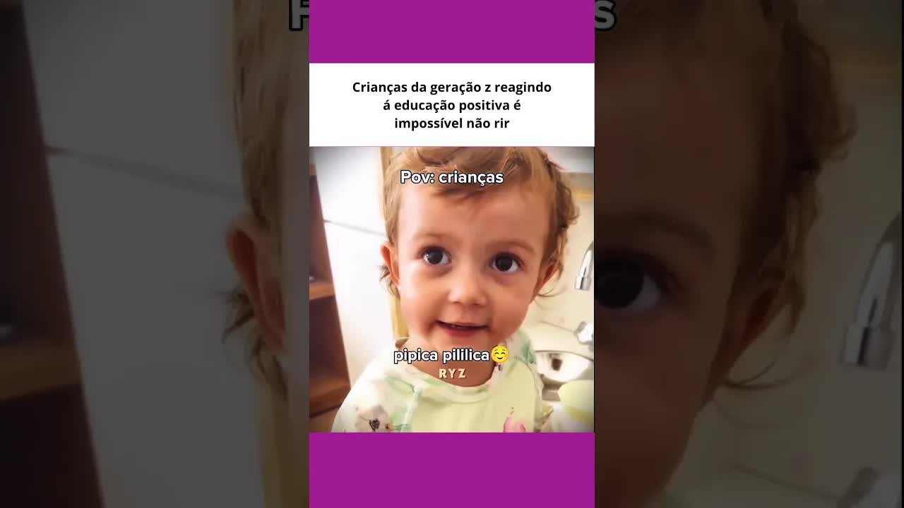Crianças reagem à educação positiva