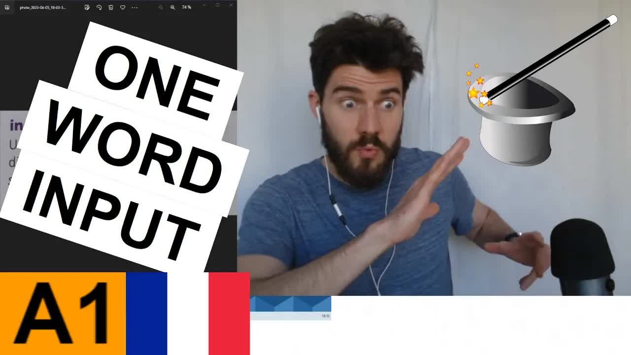 Apprendre le mot incroyable en français
