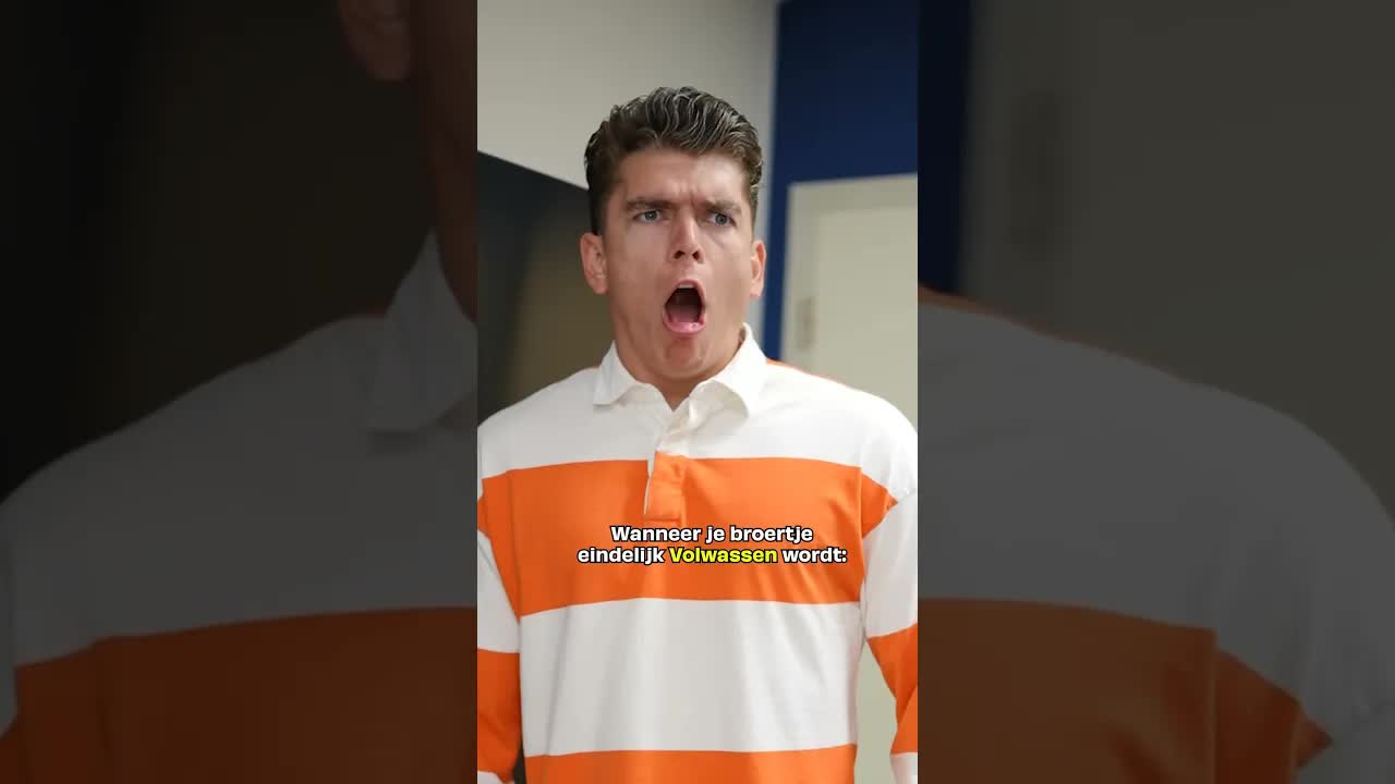 Wanneer broertje eindelijk volwassen wordt